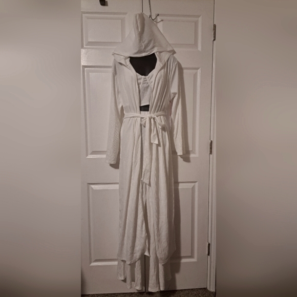 White Ribbed 3 Piece Set - Picture 7 of 16